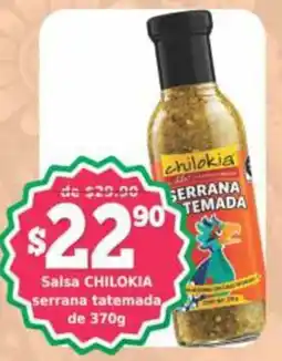 Super Gutiérrez chilokia salsa serrana tatemada oferta