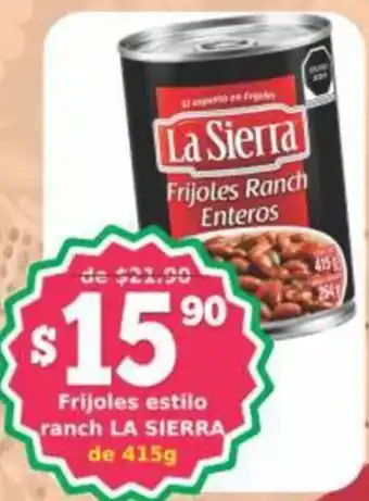 Super Gutiérrez La Sierra Frijoles Ranch Enteros oferta