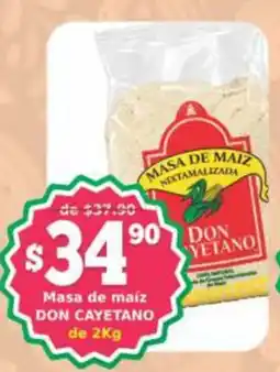 Super Gutiérrez don cayetano masa de maiz oferta