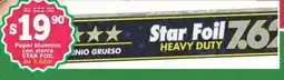 Super Gutiérrez Star Foil Papel aluminio con sierra oferta