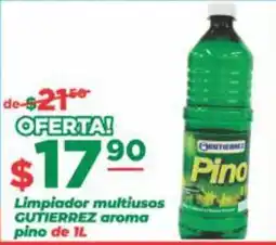 Super Gutiérrez Gutierrez limpiador multiusos aroma pino oferta