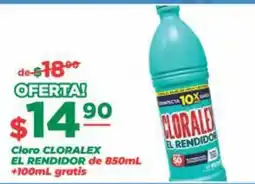 Super Gutiérrez Cloro Cloralex oferta