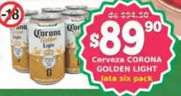 Super Gutiérrez Cerveza CORONA GOLDEN LIGHT oferta