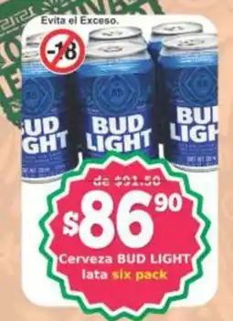 Super Gutiérrez Cerveza BUD LIGHT oferta