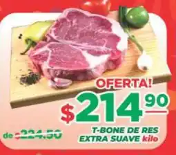 Super Gutiérrez t-bone de res extra suave oferta