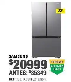 The Home Depot Samsung - refrigerador 32' (209053) oferta