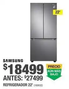 The Home Depot Samsung - refrigerador 22' (160632) oferta