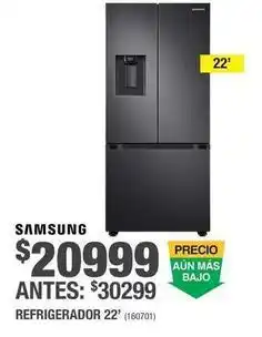 The Home Depot Samsung - refrigerador 22' oferta