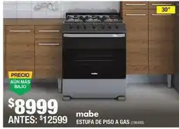 The Home Depot Mabe - estufa de piso a gas oferta