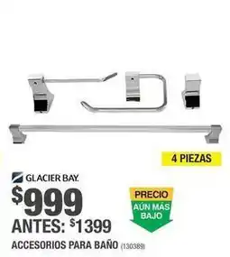 The Home Depot Glacier bay - accesorios para baño oferta