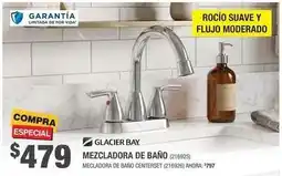 The Home Depot Glacier bay - mezcladora de ba o centreset (216925) oferta