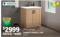The Home Depot Glacier bay - gabinete fonthill café oferta