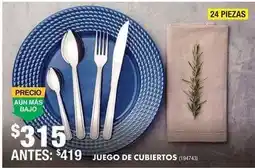 The Home Depot Juego de cubiertos (194743) oferta