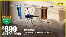 The Home Depot Tendedero acero inoxidable (241034) oferta