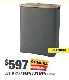 The Home Depot Cesto para ropa con tapa (242702) oferta