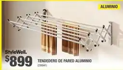 The Home Depot Tendedero de pared aluminio (239947) oferta