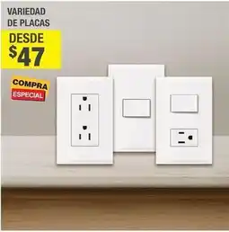 The Home Depot Variedad de placas oferta