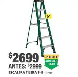 The Home Depot Cuprum - escalera tijera t-ii oferta