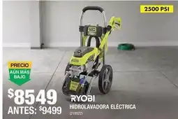 The Home Depot Ryobi - hidrolavadora eléctrica oferta