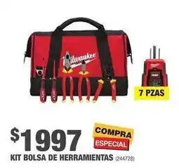 The Home Depot Milwaukee - kit bolsa de herramientas oferta