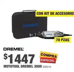 The Home Depot Dremel - mototool dremel 3000 (226214) oferta