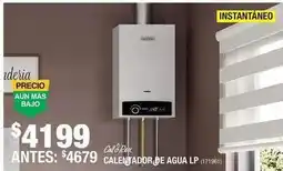 The Home Depot Calentador de agua lp (171961) oferta