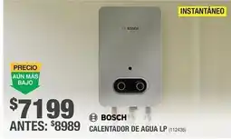 The Home Depot Bosch - calentador de agua lp (112436) oferta