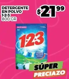 Merco 123 - detergente en polvo oferta