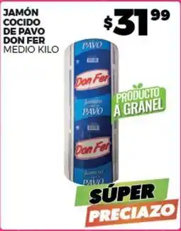 Merco Don fer - jamon cocido de pavo oferta