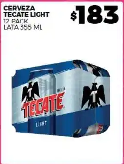 Merco Tecate - cerveza light oferta