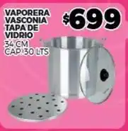 Merco Vasconia - vaporera tapa de vidrio oferta