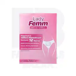 Farmacias Bazar LADY FEMM PARCHE TERMICO 3 PIEZAS MAVER oferta