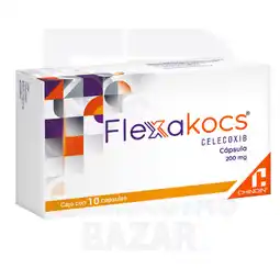 Farmacias Bazar FLEXAKOCS 200MG 10 CAPSULAS oferta