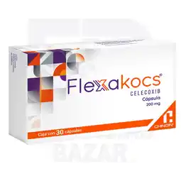 Farmacias Bazar FLEXAKOCS 200MG 30 CAPS oferta