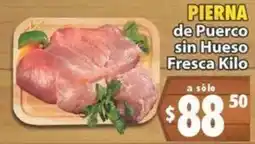 Casa Ley Pierna de Puerco sin Hueso Fresca oferta