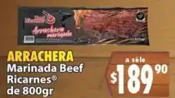 Casa Ley Ricarnes Arrachera Marinada Beef oferta