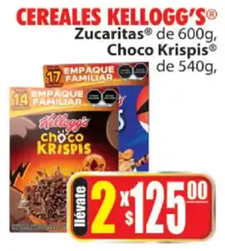 Casa Ley Cereales Kellogg's Zucaritas Choco Krispis oferta