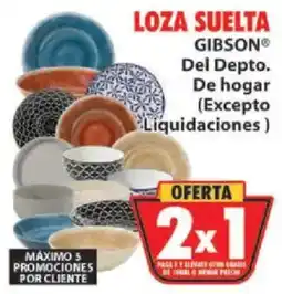 Casa Ley Gibson Loza Suelta Del Depto. De Hogar oferta