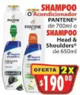 Casa Ley Pantene o Head & Shoulders oferta