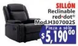 Casa Ley red-dot SILLÓN Reclinable Mod.H307002S oferta