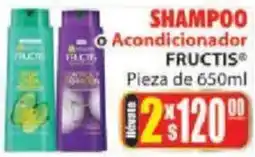 Casa Ley Fructis Shampoo Acondicionador oferta