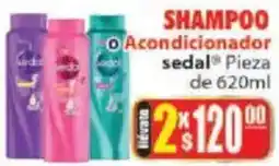 Casa Ley sedal Shampoo Acondicionador oferta