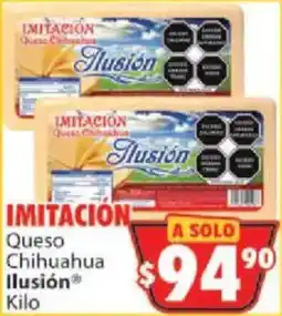 Casa Ley Imitación Queso Chihuahua Ilusión oferta