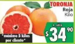 Casa Ley Toronja Roja oferta