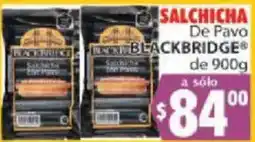 Casa Ley Blackbridge Salchicha De Pavo oferta