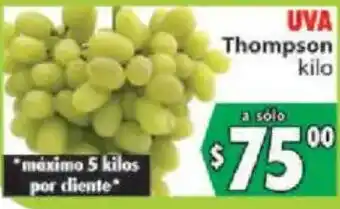 Casa Ley Uva Thompson oferta