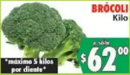 Casa Ley Brócoli oferta