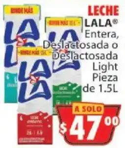 Casa Ley LALA Leche Entera o Deslactosada Light oferta