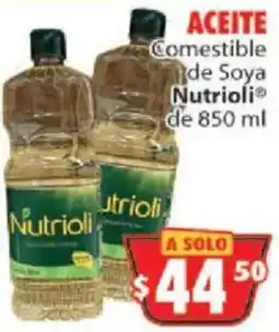 Casa Ley Nutrioli Aceite Comestible de Soya oferta