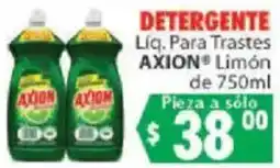 Casa Ley Axion Detergente Líq. Para Trastes Limón oferta